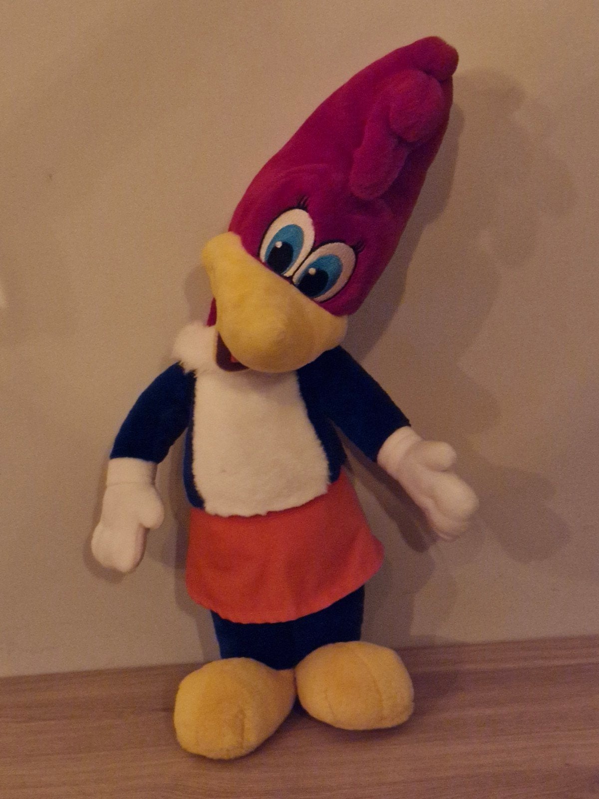 Woody Woodpecker , knuffel , 50 cm , zeer mooie staat, Verzamelen, Ophalen of Verzenden, Zo goed als nieuw