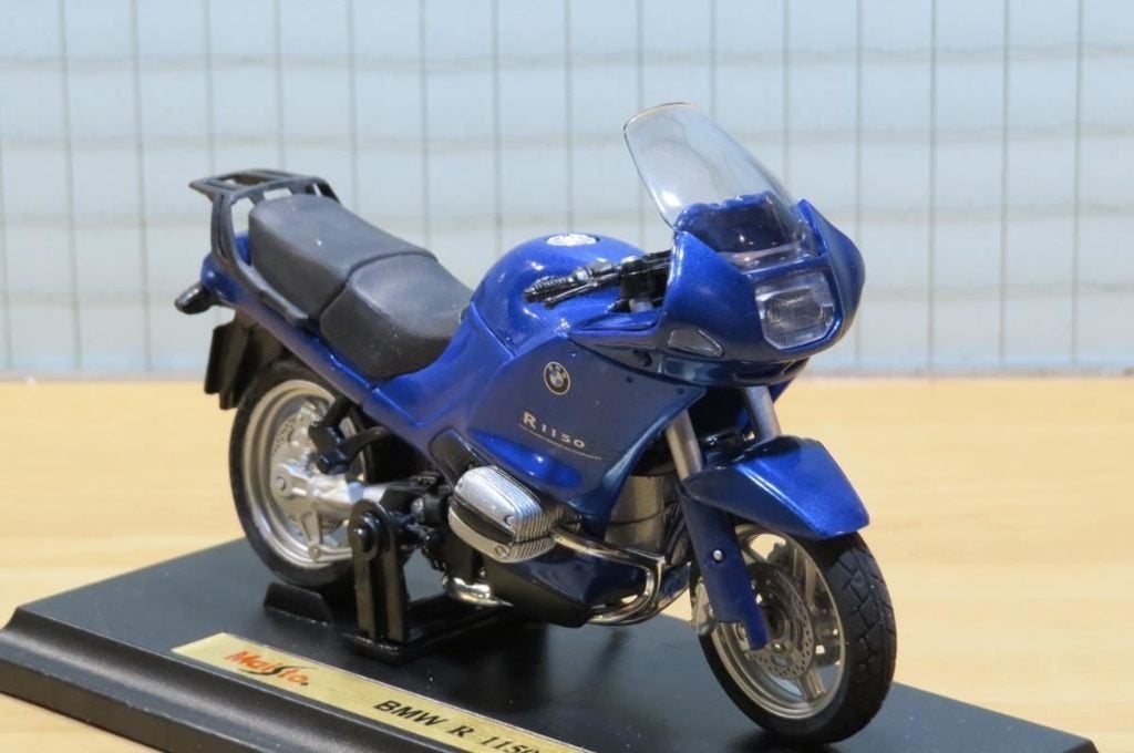 BMW R1150RS blue 1:18 Maisto, Ophalen of Verzenden, Nieuw, Motor, Maisto