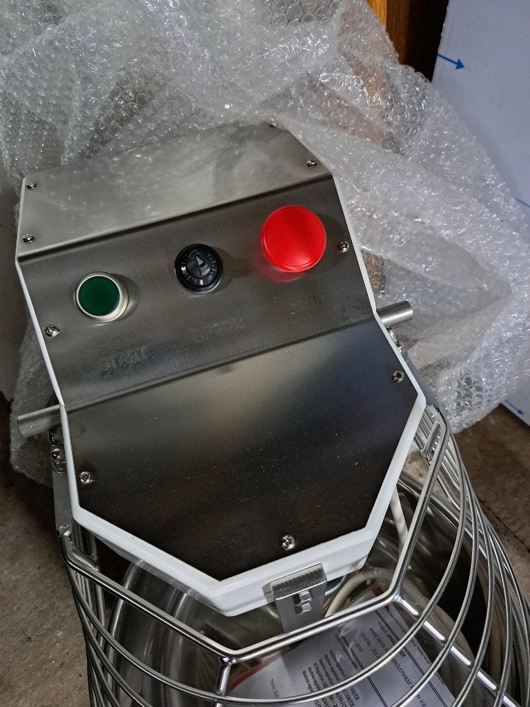 brood deeg kneedmachine spiraalkneder 5k deeg max, 1600 gram deeg of meer, Ophalen of Verzenden, Nieuw, Met timer