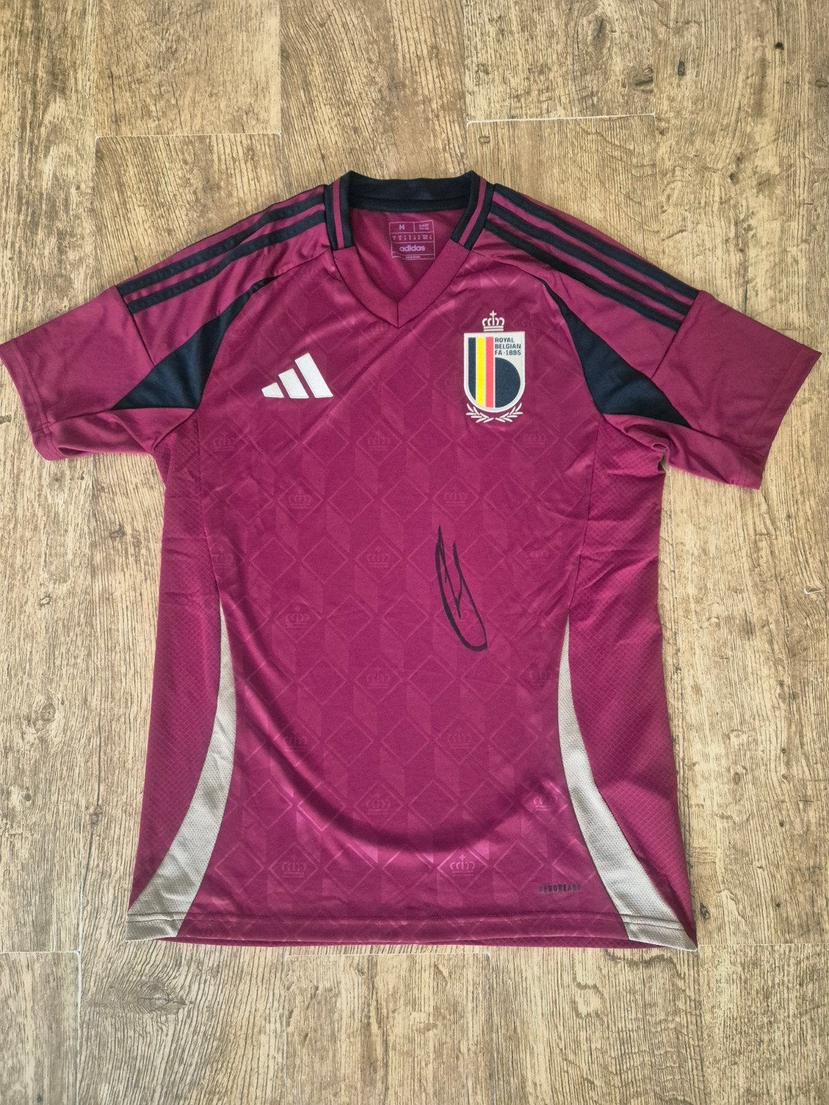 Gesigneerd truitje van Kevin De Bruyne – Goed doel, Sport en Fitness, Maat M, Ophalen of Verzenden