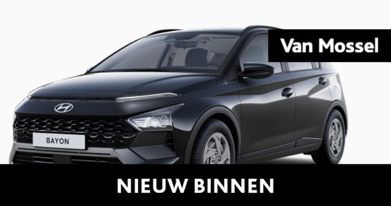 Hyundai Bayon Twist, Auto's, Hyundai, Voorwielaandrijving, Dealer onderhouden, Gebruikt, Zwart