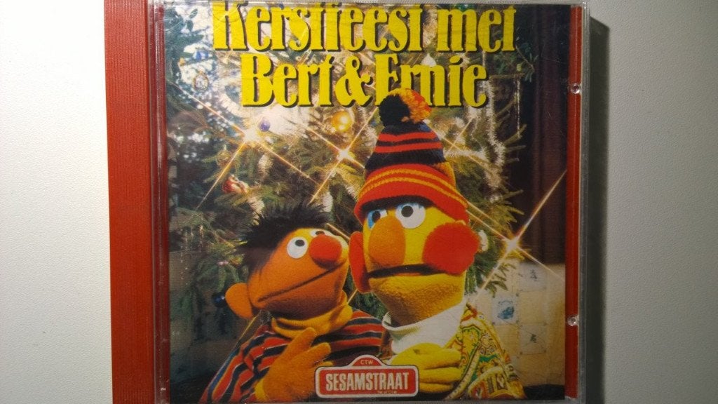 Bert & Ernie - Kerstfeest Met Bert & Ernie, Ophalen of Verzenden, Zo goed als nieuw, Kerst