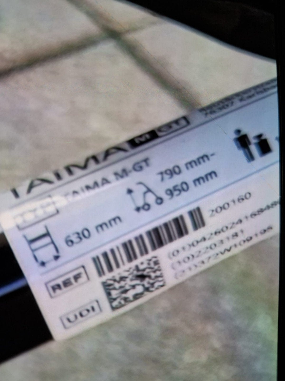 Rollator Taima m-gt, Diversen, Ophalen, Opvouwbaar