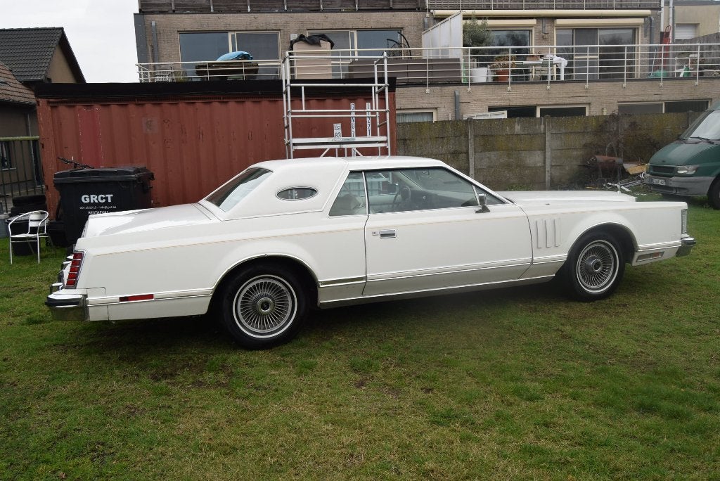 Lincoln Continental CARTIER MARK V 1978, Auto's, Automaat, 8 cilinders, Continental, Wit