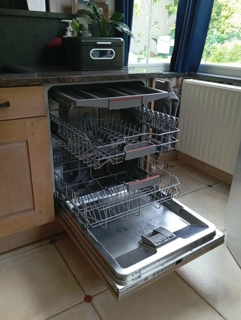 Lave-vaisselle Bosch intégral encastrable – Bon état, Electroménager, Enlèvement, Utilisé, Encastré