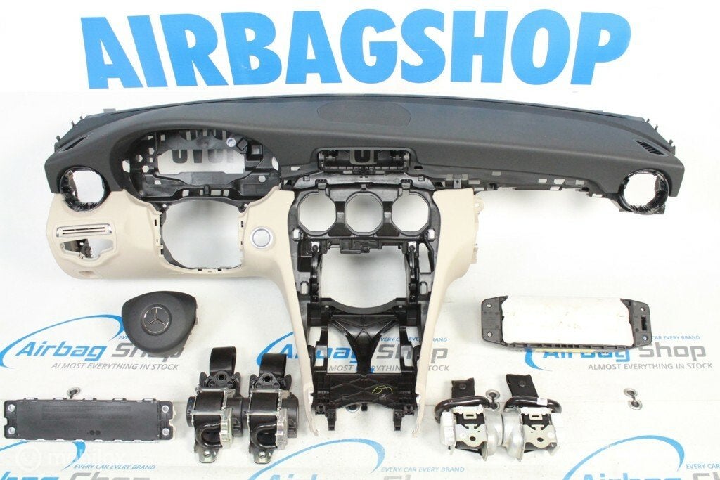 Airbag kit Tableau de bord Mercedes C klasse W205, Enlèvement ou Envoi, Utilisé