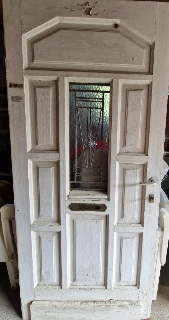 PORTE ENTREE CHENE // EIKEN VOORDEUR, Doe-het-zelf en Bouw, Raamkozijnen en Schuifdeuren, Gebruikt, Overige typen, 150 tot 225 cm