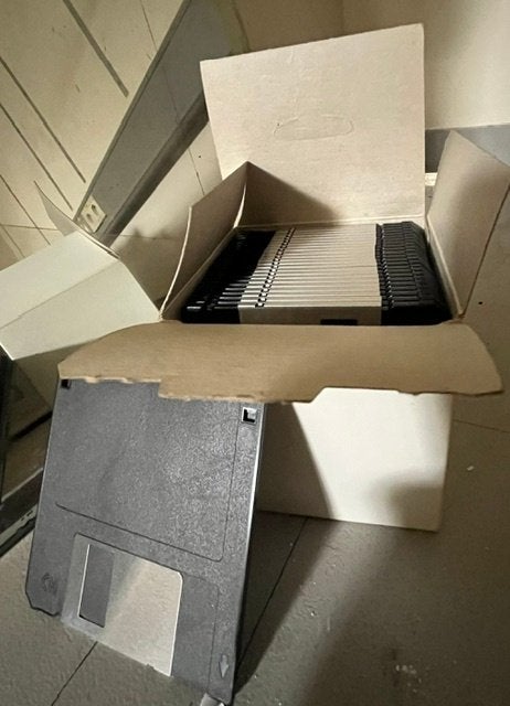 Disquettes HD 1,44 Mo, Informatique & Logiciels, Neuf, Enlèvement ou Envoi, Réinscriptible, Geen merk