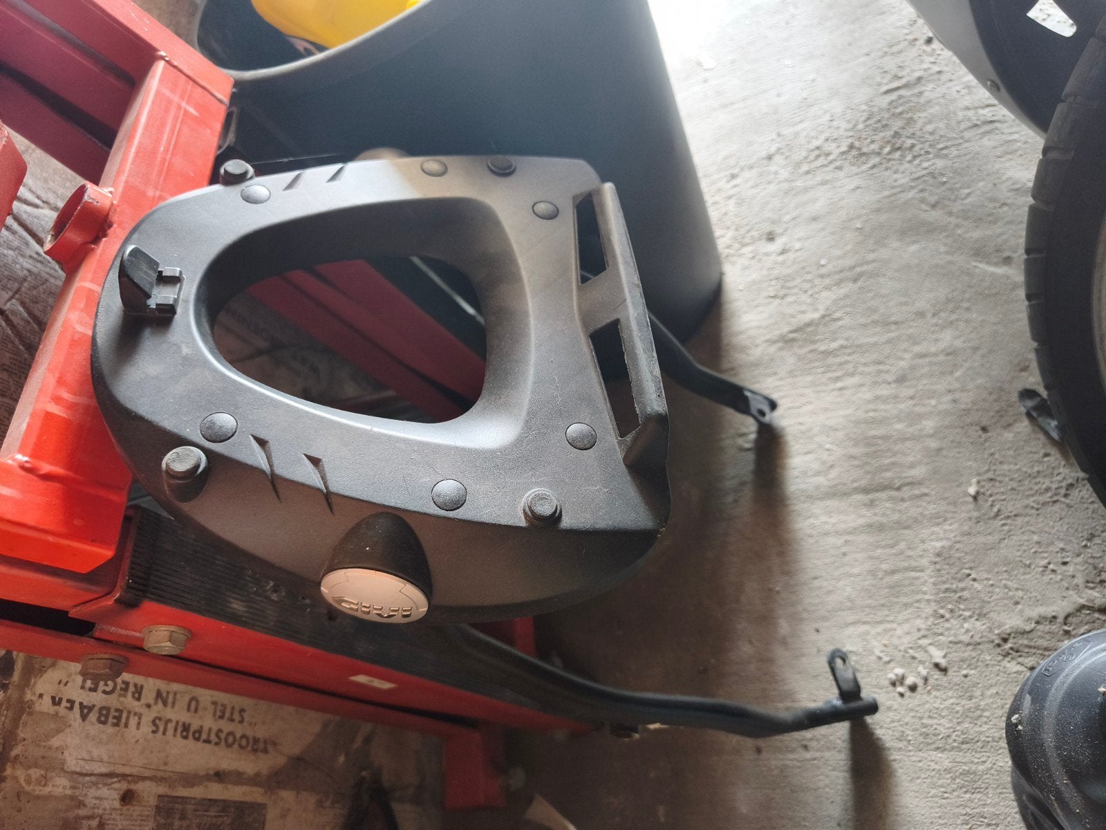 Givi koffer voor Yamaha fz6 S1 of S2, Motoren, Ophalen, Gebruikt