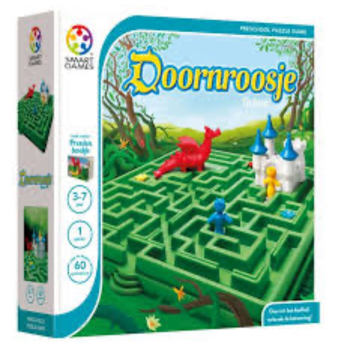 SmartGames Doornroosje denkspel bevat doolhof kasteel,, Hobby & Loisirs créatifs, Jeux de société | Autre, Enlèvement, Comme neuf