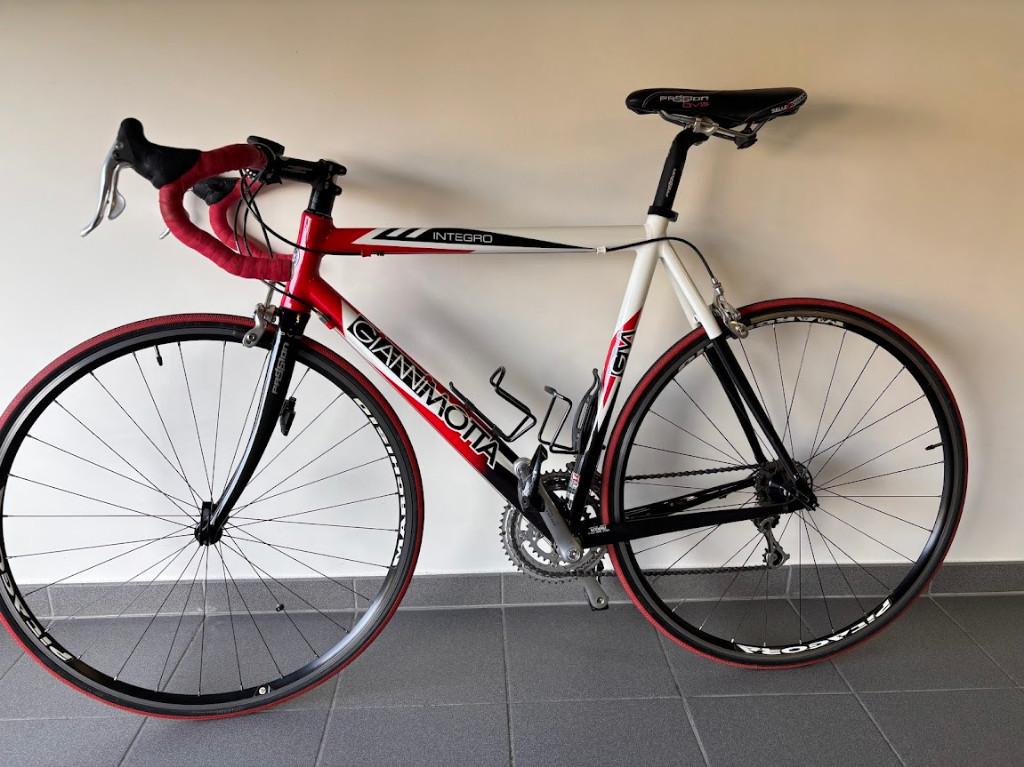Gianni Motta Integro koersfiets, Vélos & Vélomoteurs, Frein sur jante, Aluminium, 57 à 61 cm, Enlèvement