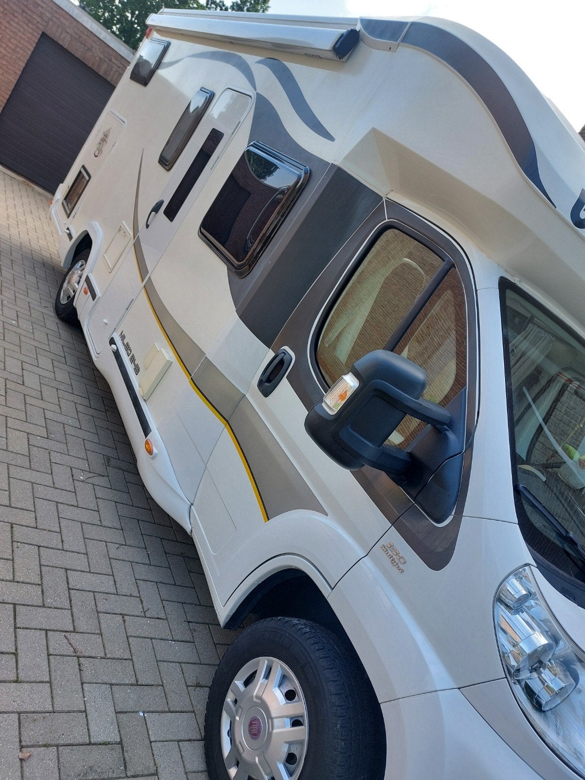 fiat benimar mileo 243 24 000 km tweede eigenaar, Caravanes & Camping, Jusqu'à 5, Diesel, Particulier, Auvent