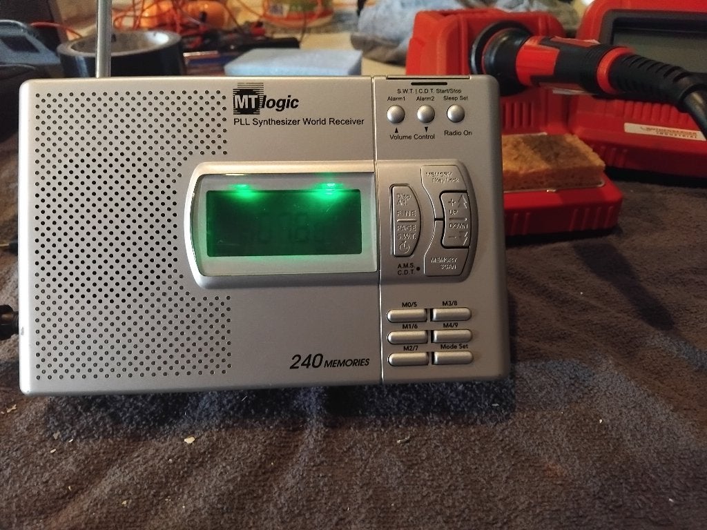 Radio, Audio, Tv en Foto, Radio's, Ophalen, Zo goed als nieuw, Wereldontvanger