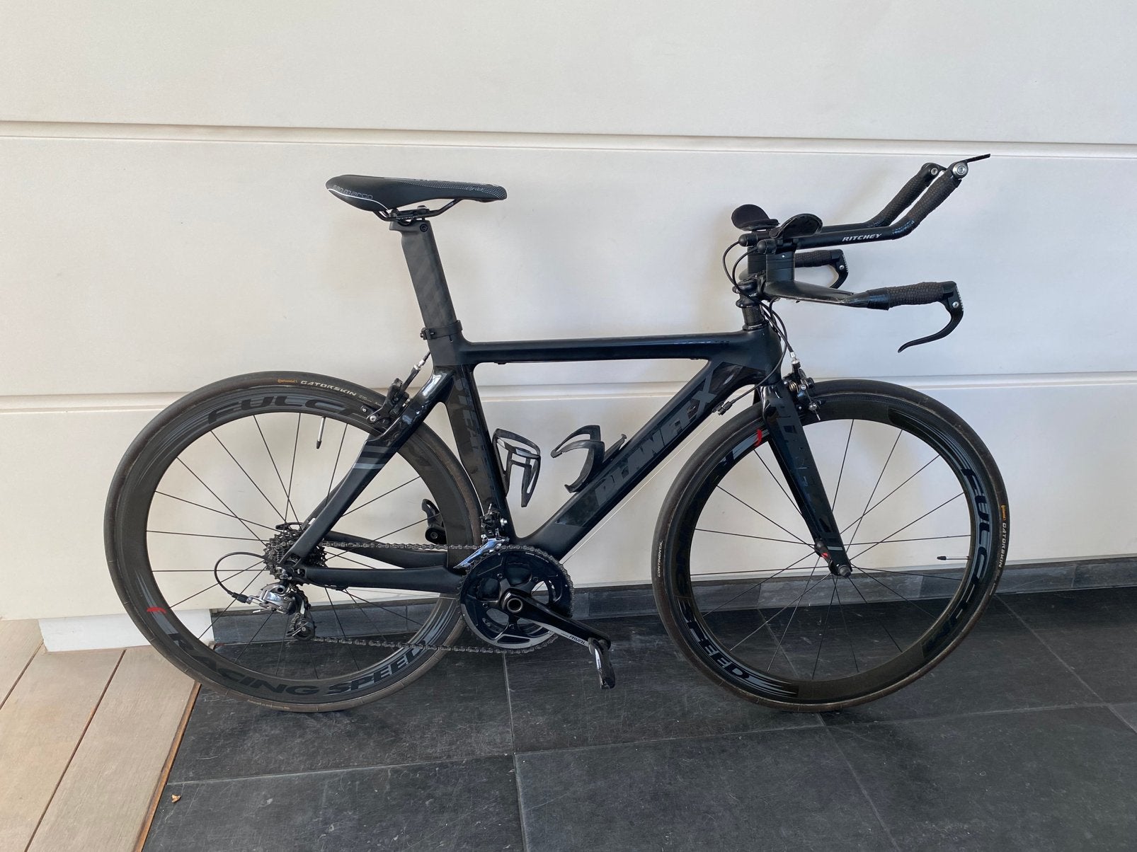 Stealth FULL CARBON TT bike, Ophalen, Carbon, Zo goed als nieuw, Meer dan 20 versnellingen