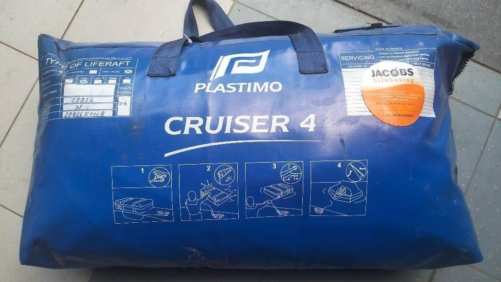reddingsvlot Plastimo Cruiser 4, Watersport en Boten, Ophalen, Gebruikt, Overige typen