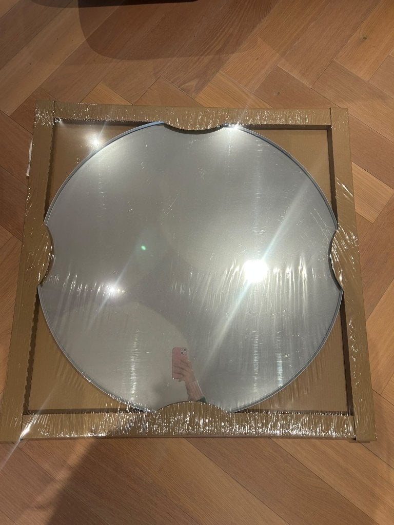 Miroir Ikea, Maison & Meubles, Enlèvement, Neuf, Rond