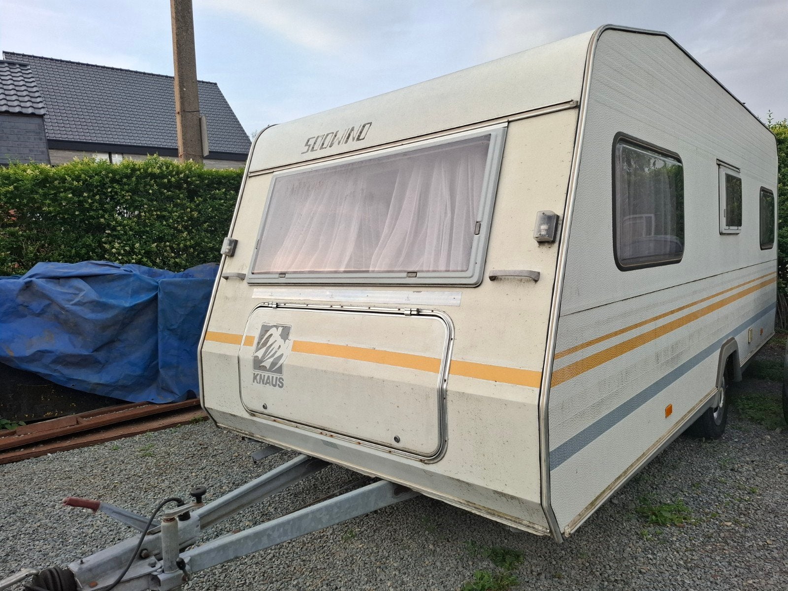 Caravane Knaus à vendre, Caravanes & Camping, Particulier, Knaus, Lit fixe