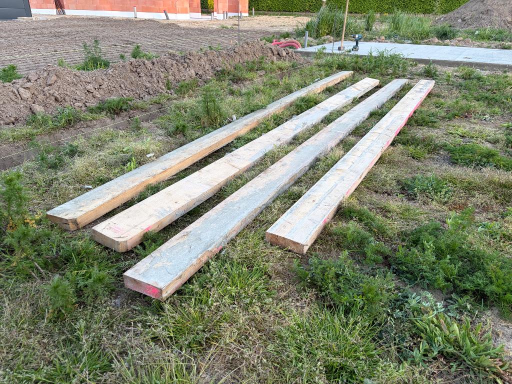 Balken voor bekisting, Ophalen, Gebruikt, 250 cm of meer, Balken