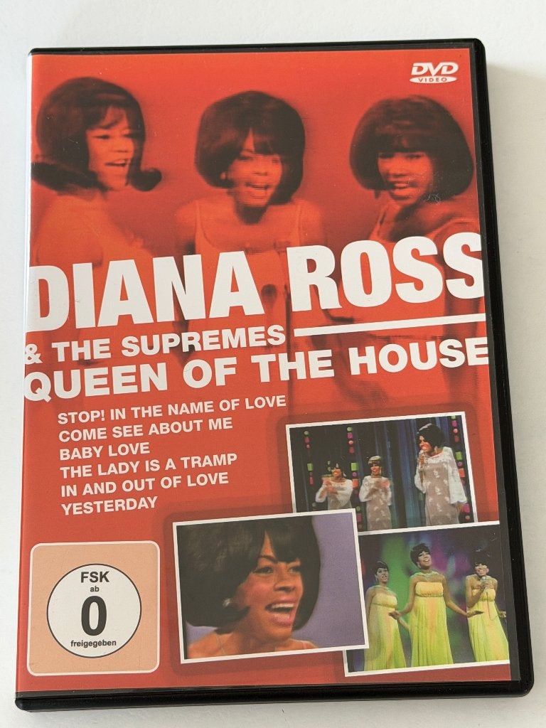 Diana Ross & The Supremes – Queen Of The House (DVD), Cd's en Dvd's, Alle leeftijden, Ophalen of Verzenden, Gebruikt, Concert