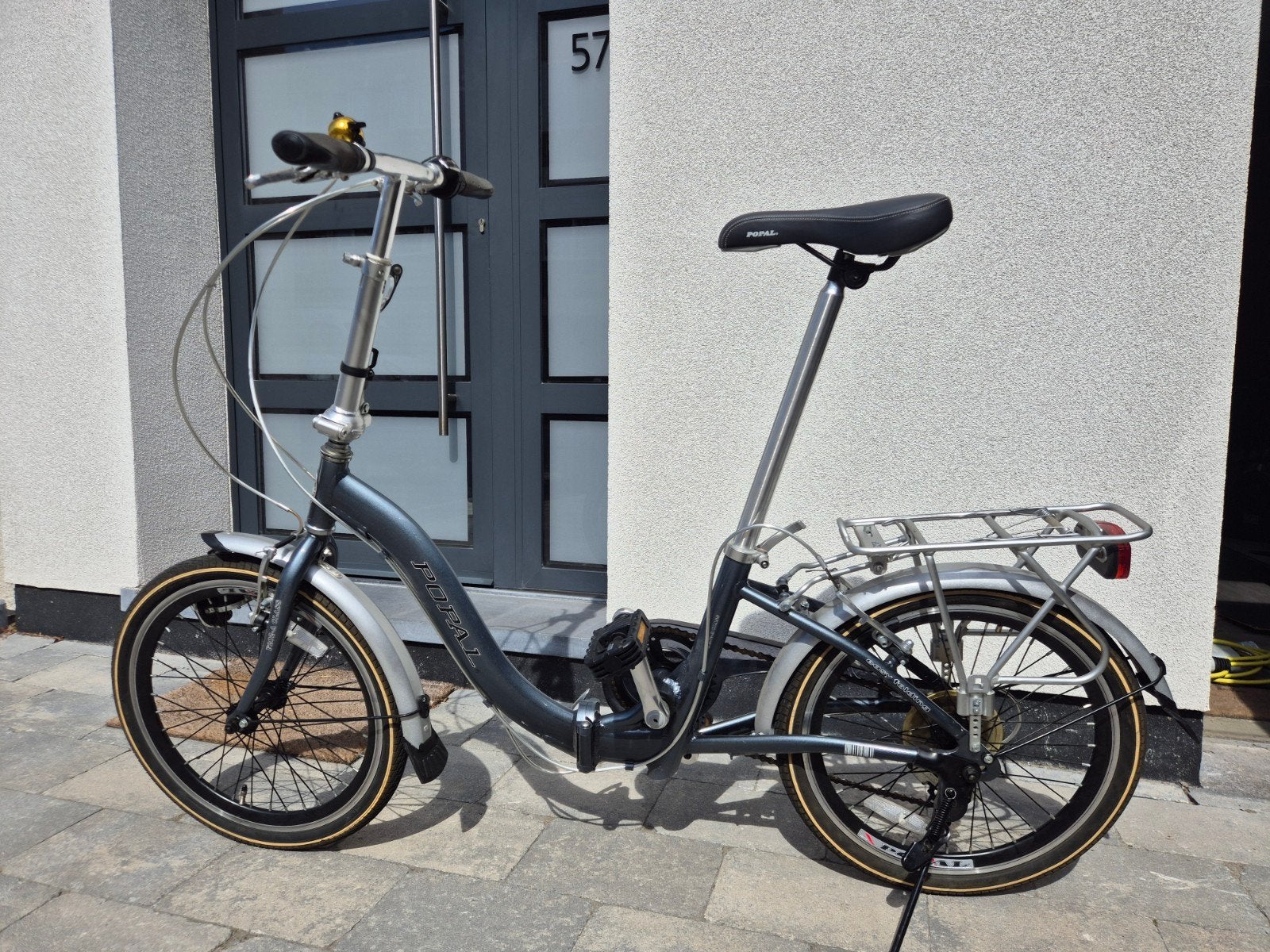 plooifiets 20 inch Popal, Fietsen en Brommers, Velgrem, Versnellingen, Zo goed als nieuw, Ophalen