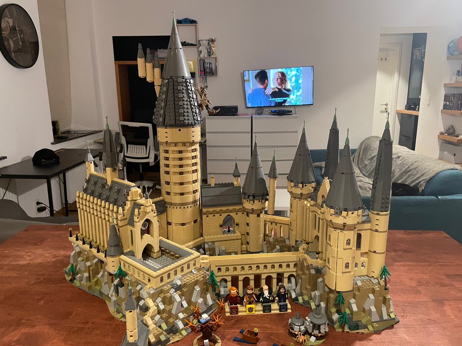 Grand Château Harry Potter LEGO, Enlèvement, Comme neuf, Autres marques