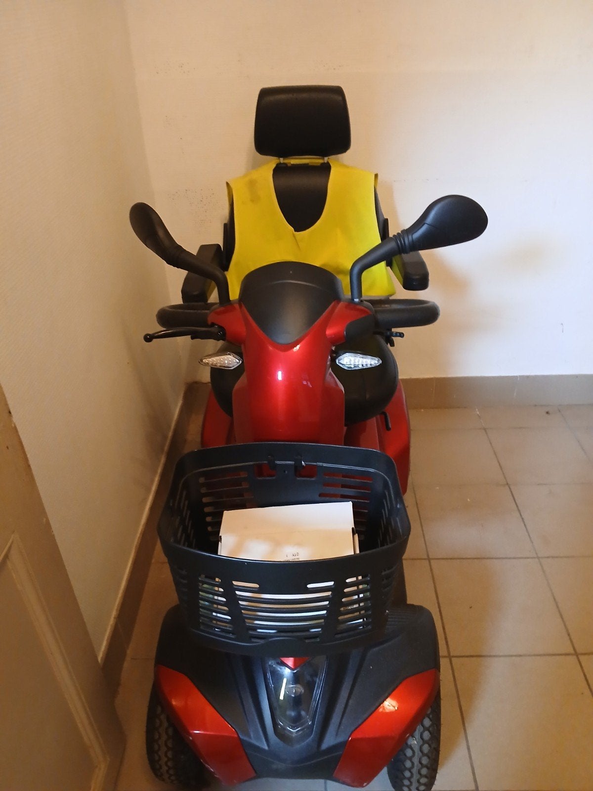 Scootmobiel, Ophalen