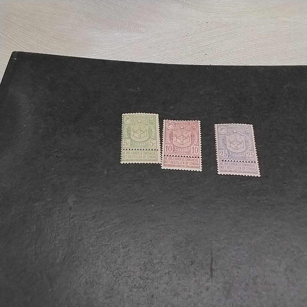 BELGIE 68/70 scharnier met cote 10,00 €, Ophalen of Verzenden