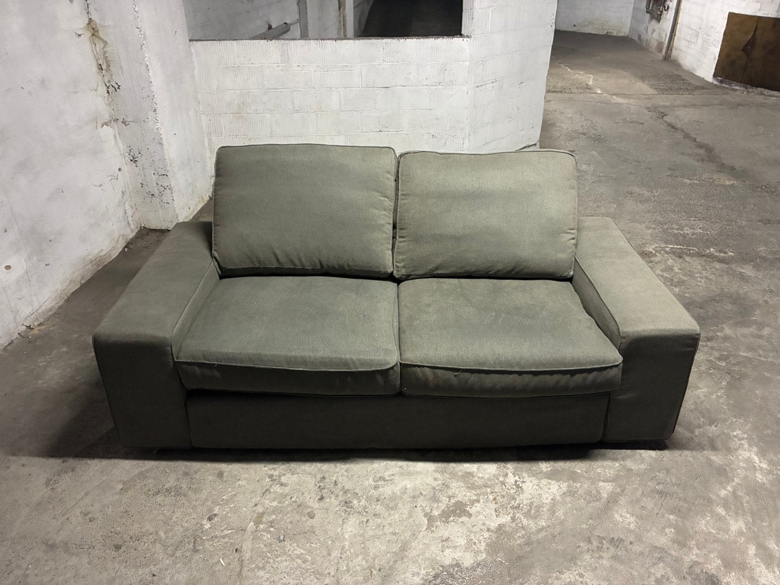 Twee persoons zetel, Huis en Inrichting, Ophalen, Gebruikt, 150 tot 200 cm, Tweepersoons
