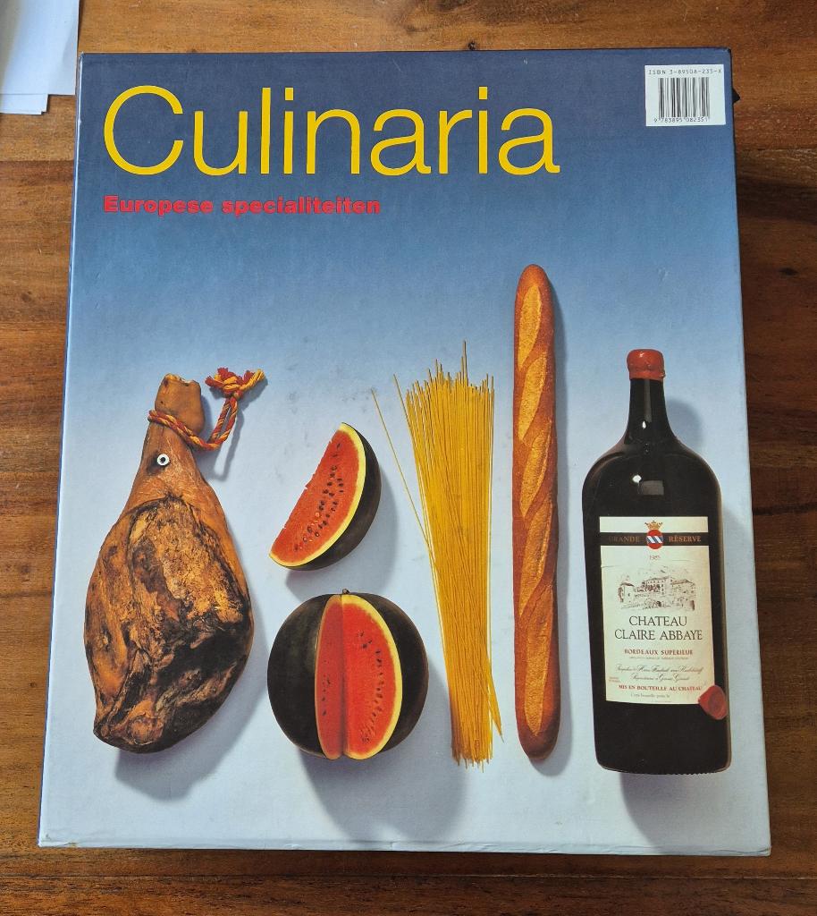 Culinaria europese specialiteiten+ Frankrijk, Boeken, Ophalen, Europa