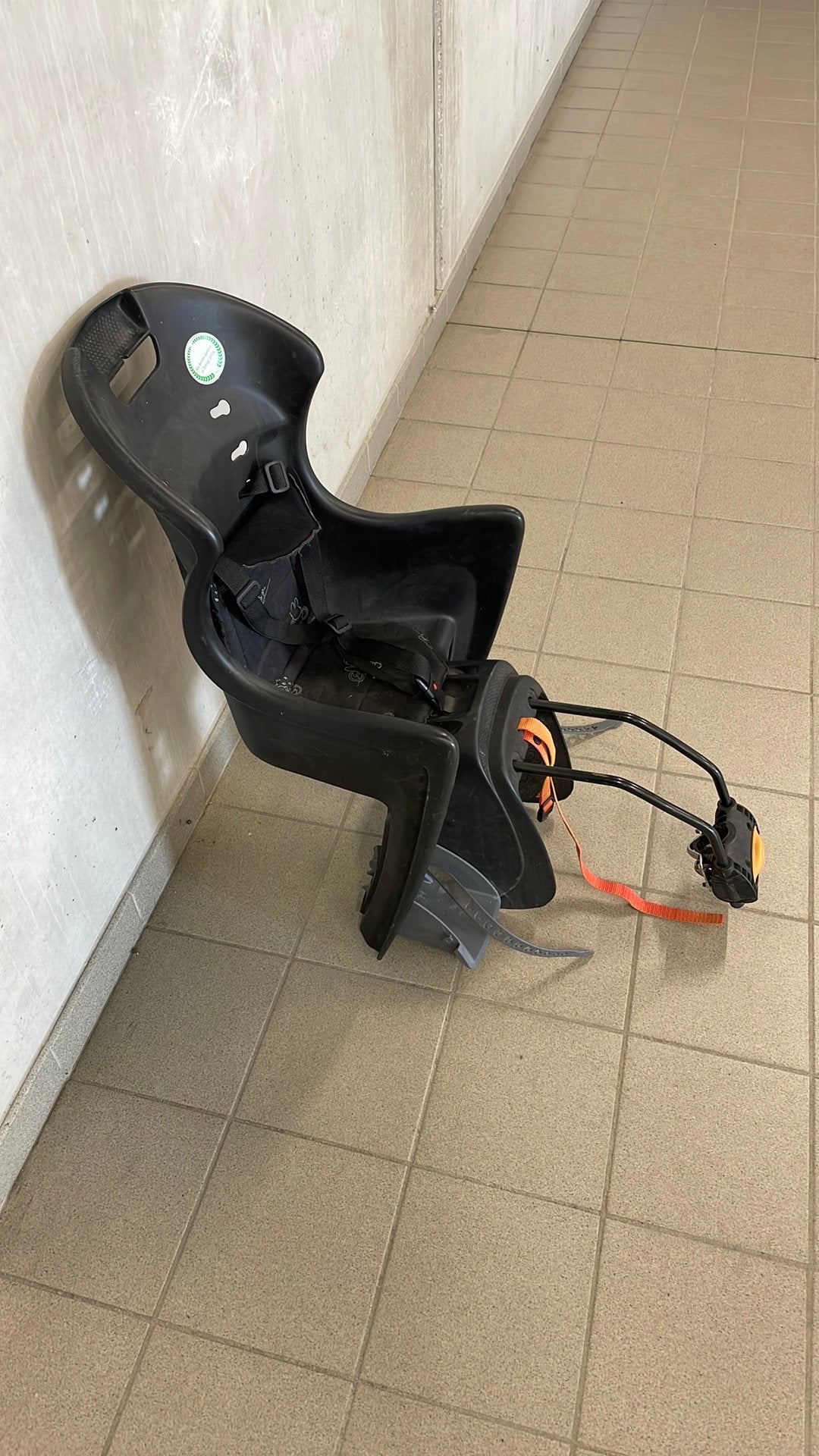 Polisport fietszitje tot 22-48,5kg, Ophalen, Gebruikt, 22 t/m 36 kg, Voetsteuntjes
