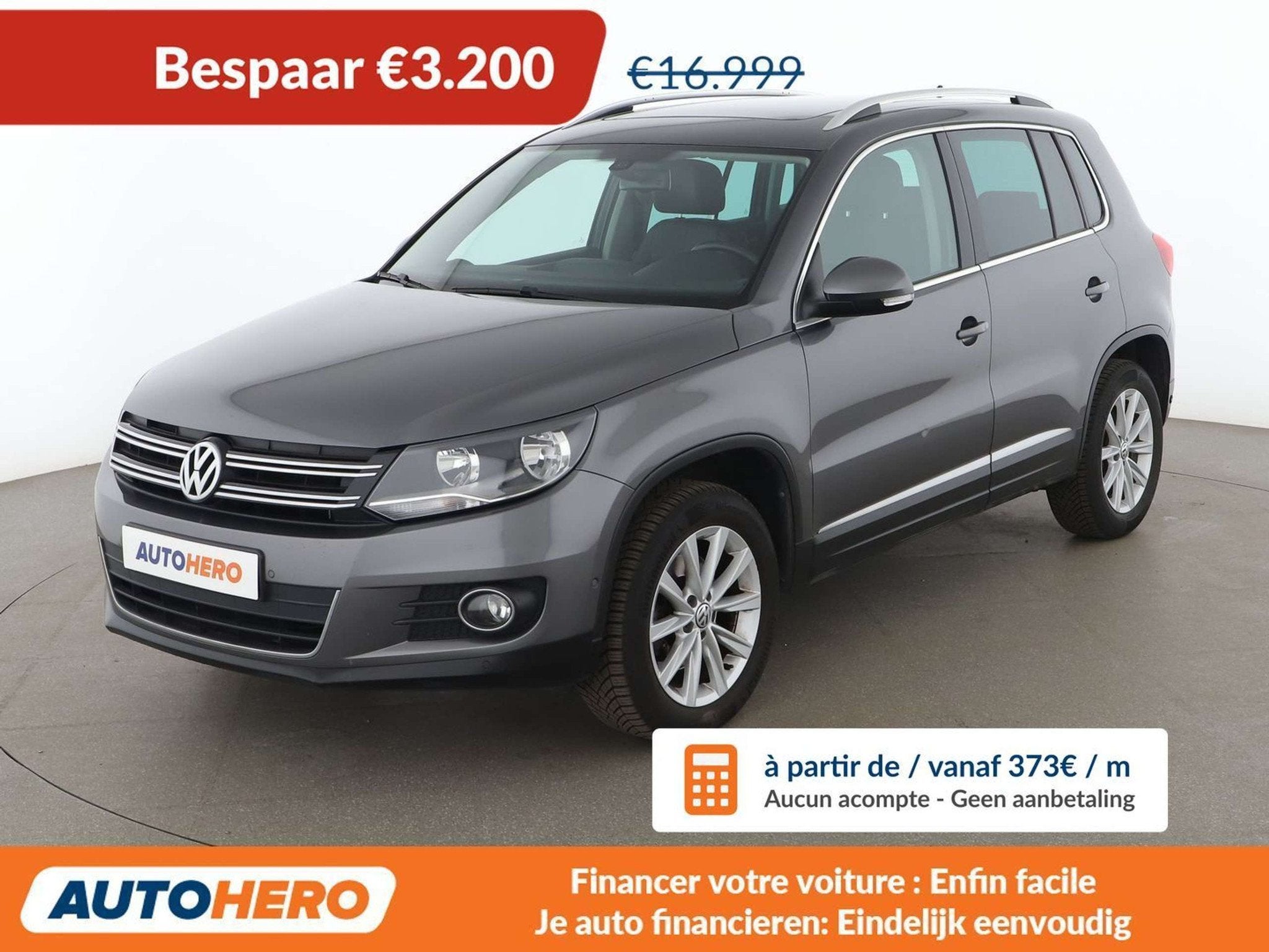 Volkswagen Tiguan 2.0 TDI Advance 4Motion BlueMotion Tech, Autos, Volkswagen, Achat, Tiguan, 4x4, ABS, Airbags, Air conditionné