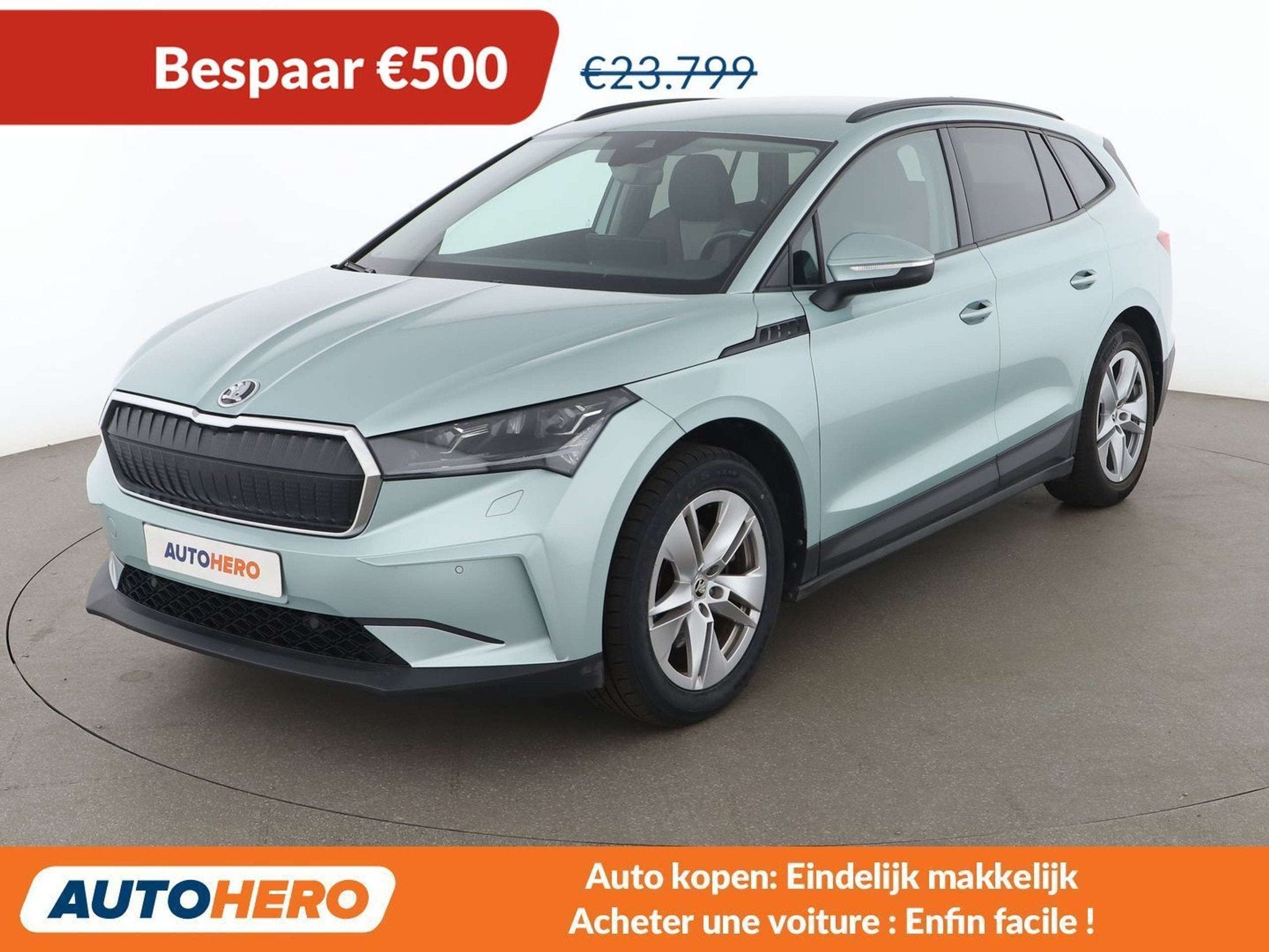 Skoda Enyaq iV 60 Lodge (année de construction 2021), Autos, Achat, https://public.car-pass.be/vhr/d24f6c66-6e79-4aaf-9f38-d560fe6744cc