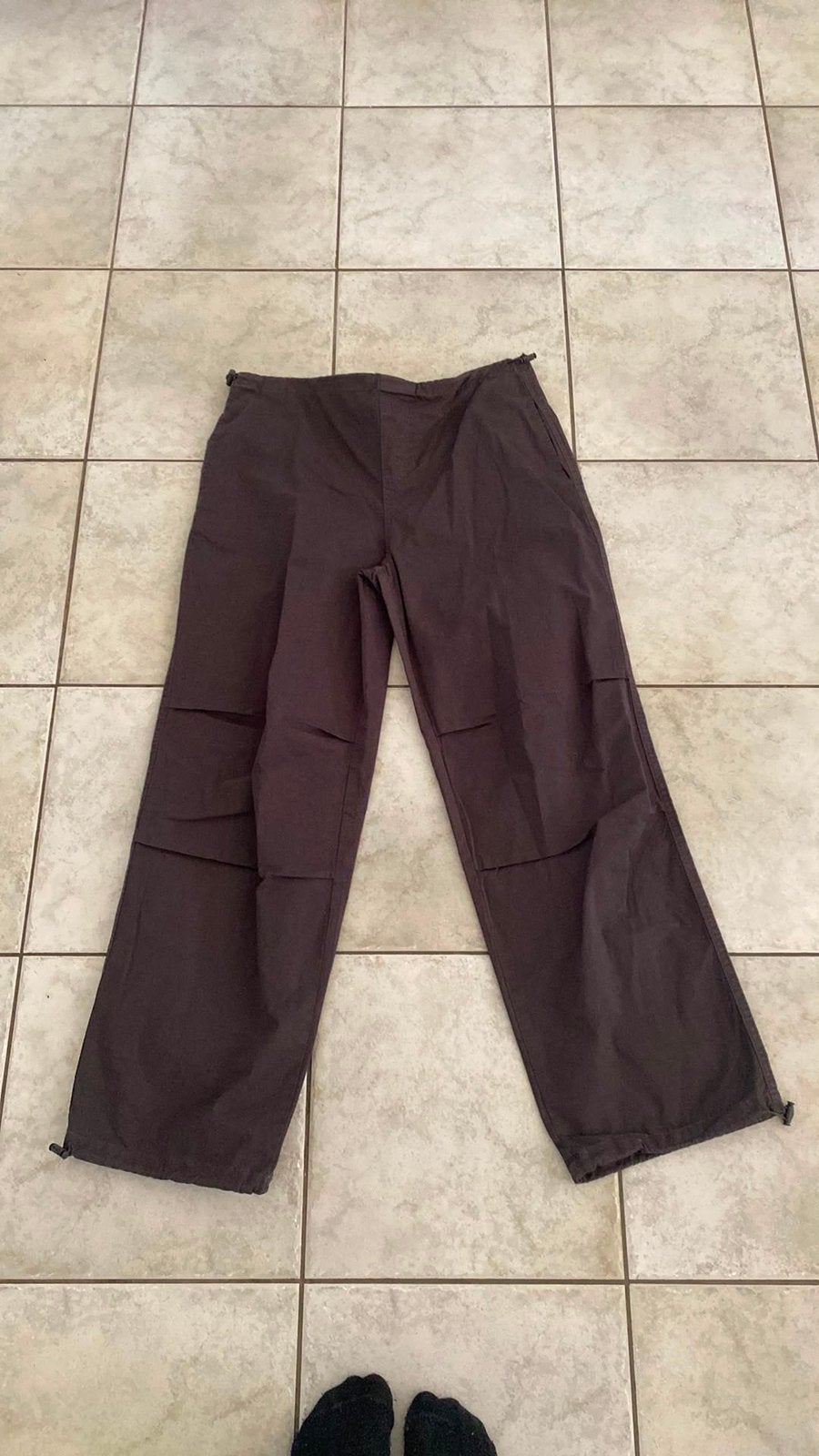 Grijze broek, Ophalen, Maat 34 (XS) of kleiner, Gedragen, Grijs
