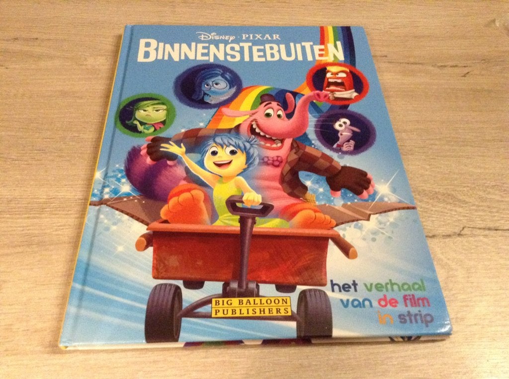 Livre de lecture Disney-Pixar Inside Out (2015), Garçon ou Fille, Enlèvement ou Envoi, Comme neuf, Contes (de fées)