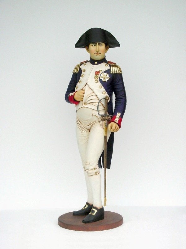 Beeld van Napoleon 180 cm - levensgroot napoleon beeld