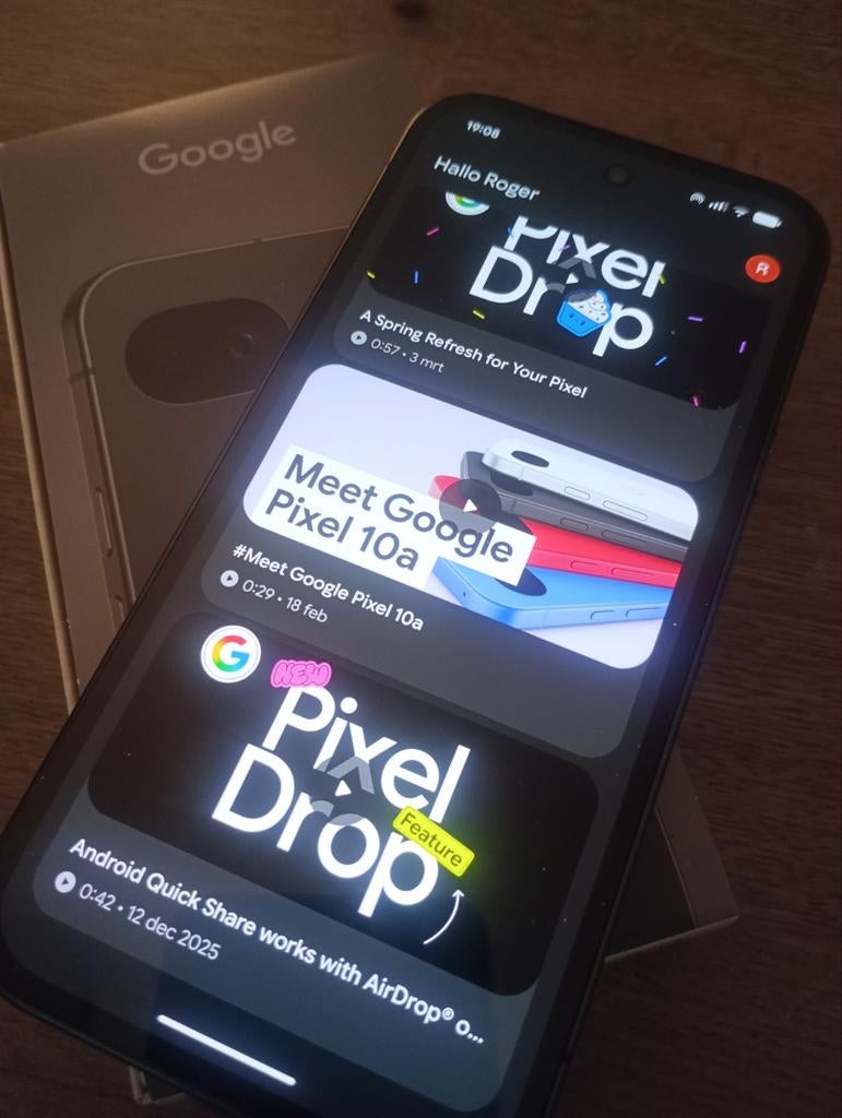 Nieuwe Google Pixel 10A 128gb 2 Weken oud, Telecommunicatie, Overige modellen, Nieuw, Ophalen of Verzenden, Zonder simlock