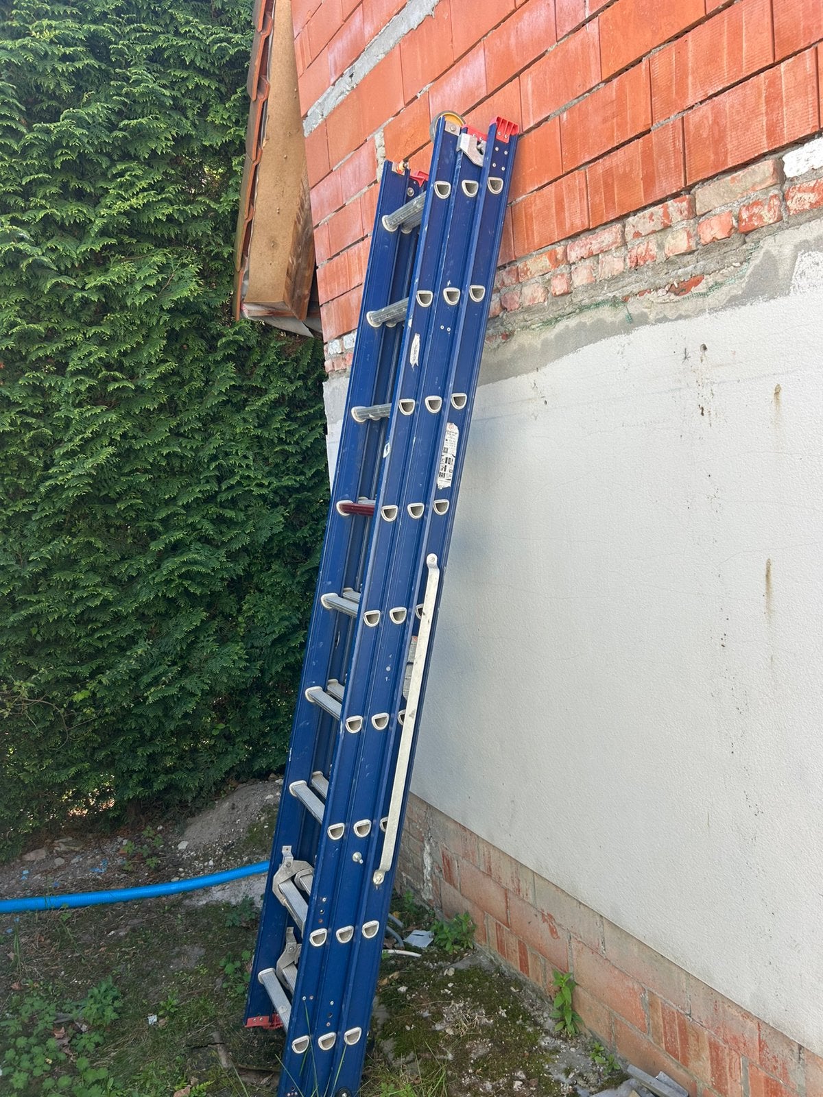 Ladder, Doe-het-zelf en Bouw, Ladders en Trappen, Ophalen, Gebruikt, Ladder, Opvouwbaar of Inschuifbaar