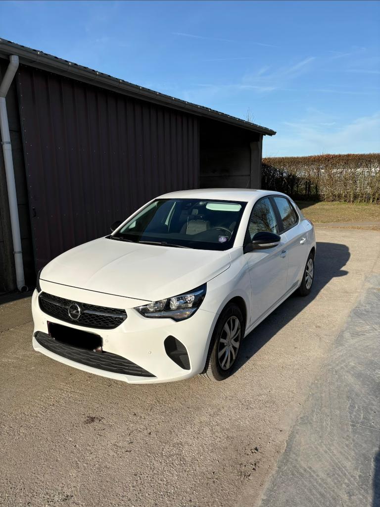 Opel Corsa 1.2 75pk, Auto's, Opel, Stof, Wit, Particulier, 3 cilinders