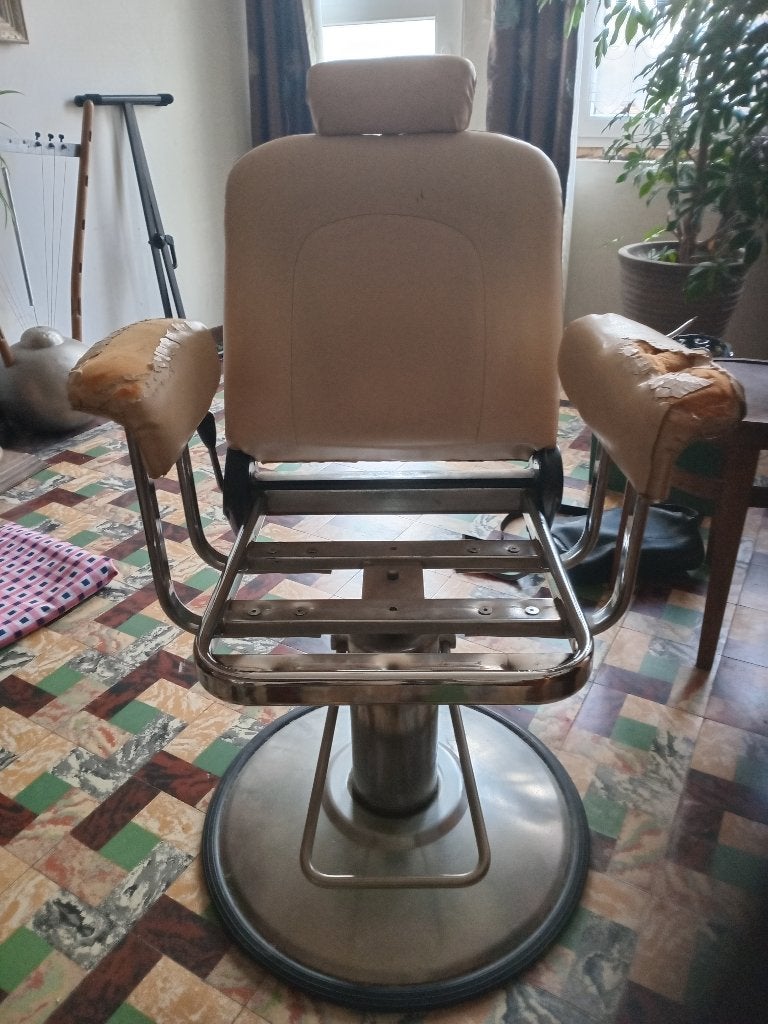 Fauteuil vintage de coiffeur, Antiquités & Art, Enlèvement