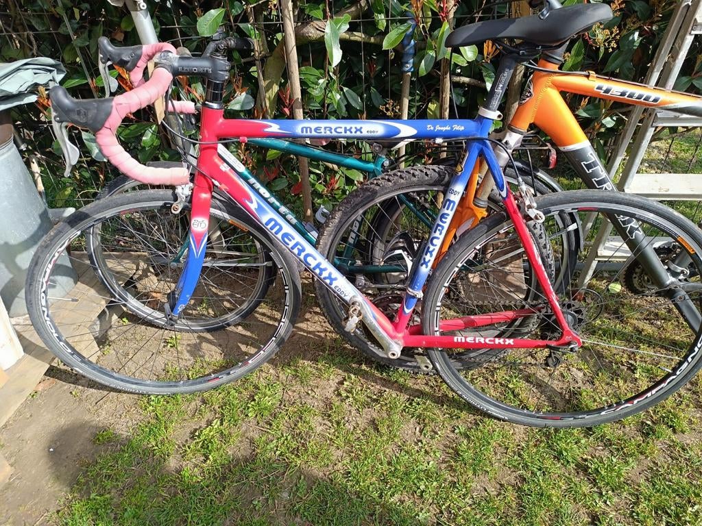 Heren koersfiets Eddy Merckx, Ophalen