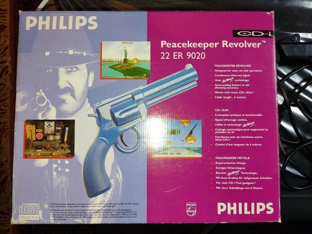 Philips CD-i Peacekeeper Revolver 22ER9020, Games en Spelcomputers, Gebruikt, Overige typen, Overige merken, PlayStation