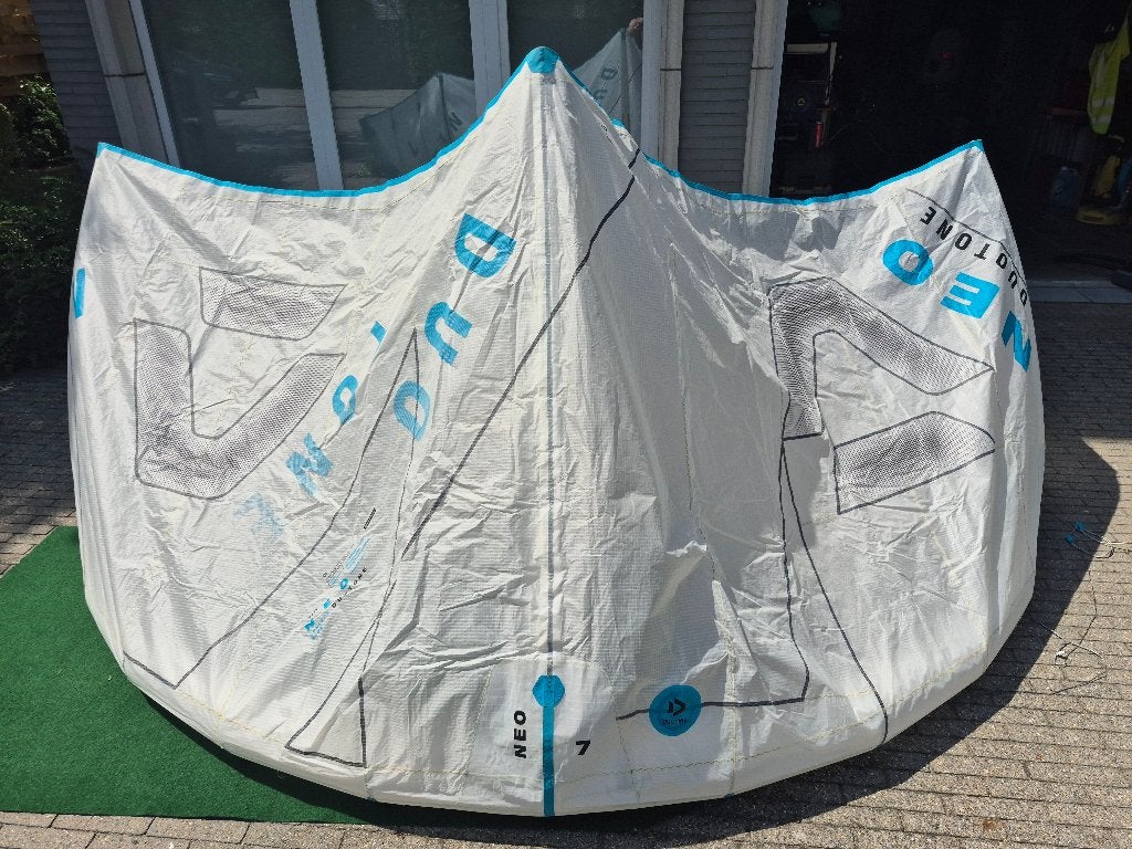 Duotone Neo Concept Bleu 7 m, Utilisé, Kite, 7 m², Enlèvement