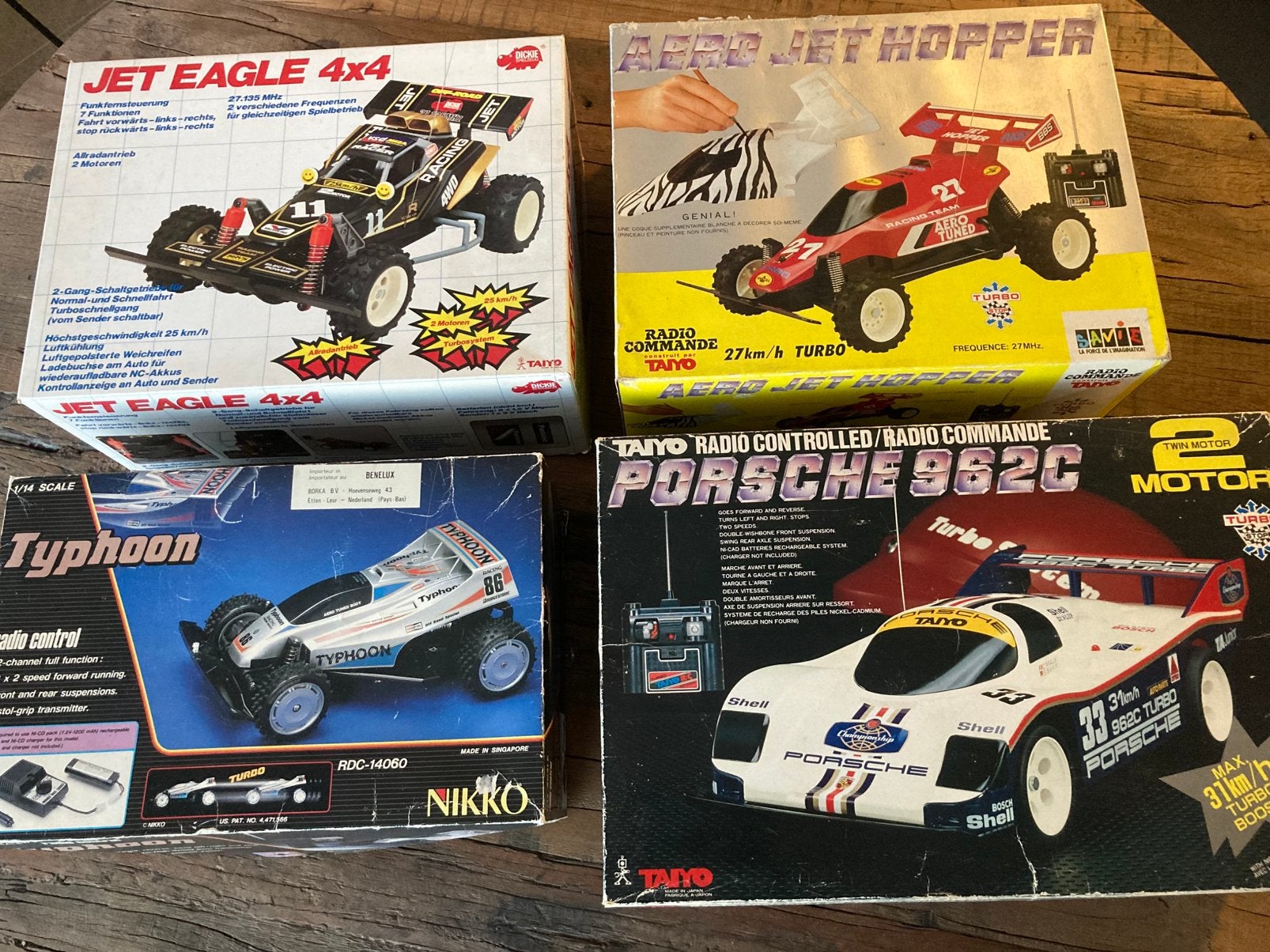 Taiyo tyco nikko vintage rc, Hobby en Vrije tijd, Modelbouw | Radiografisch | Auto's, Ophalen, Gebruikt