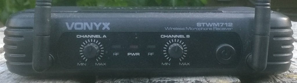 Ontvanger Vonyx STWM-712, Musique & Instruments, Microphones, Enlèvement ou Envoi, Comme neuf, Autres types, Sans fil