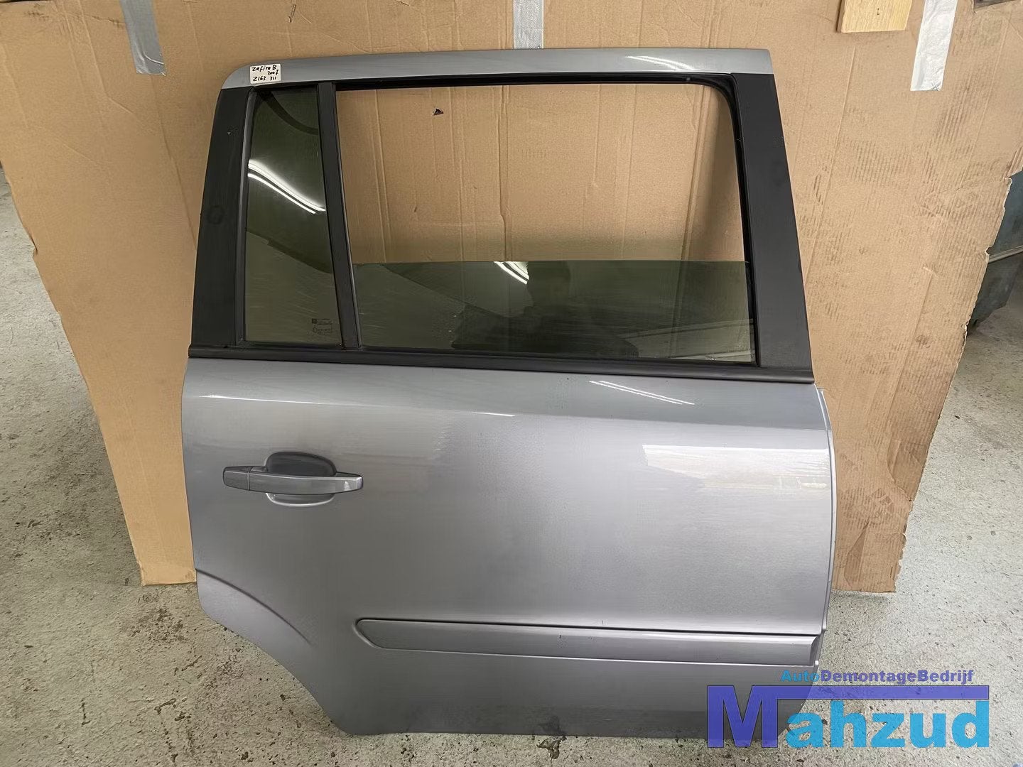 OPEL ZAFIRA B Grijs Z163 Rechts achter deur portier 2005-201, Auto-onderdelen, Gebruikt, Deur, Kontakt@opel-infoservice.de, Opel