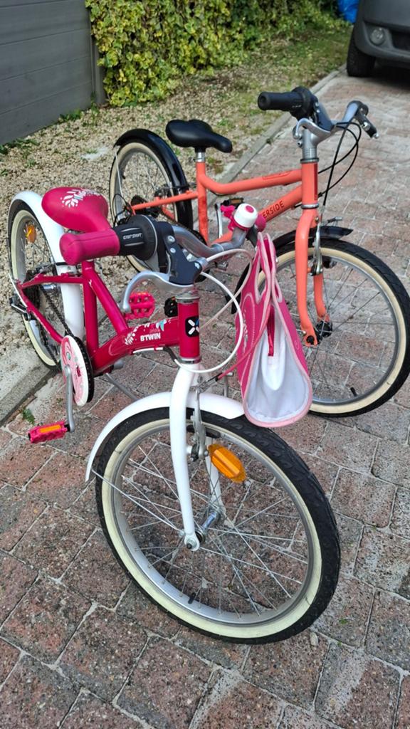 Velo 20pouces filles  de 6ans à 9ans et de 1m15 à 1m35, Enlèvement, Vitesses