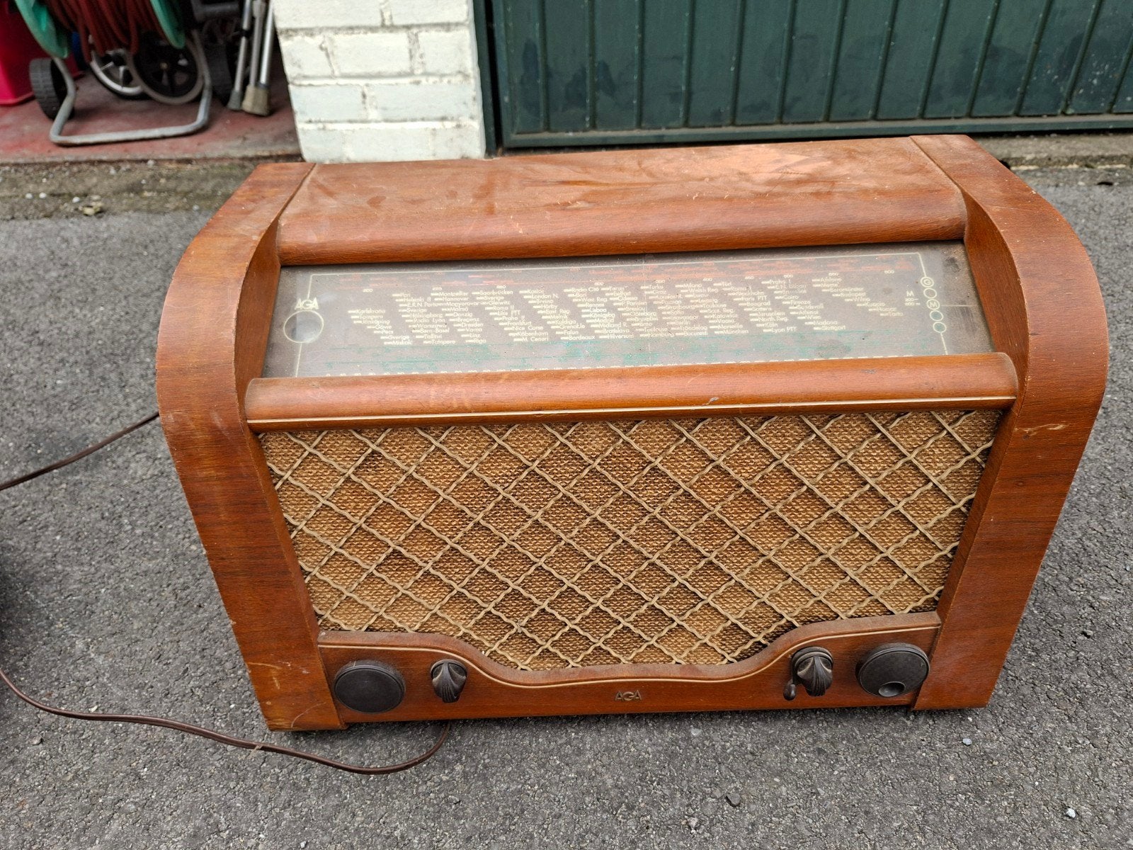 radia vintage, Antiek en Kunst, Antiek | Tv's en Audio, Ophalen