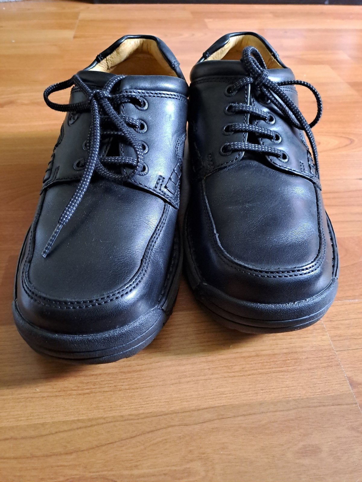 Schoenen (heren) - maat 42 (maat UK 8) - zwart - als nieuw., Kleding | Heren, Schoenen, Ophalen, Zo goed als nieuw, Zwart