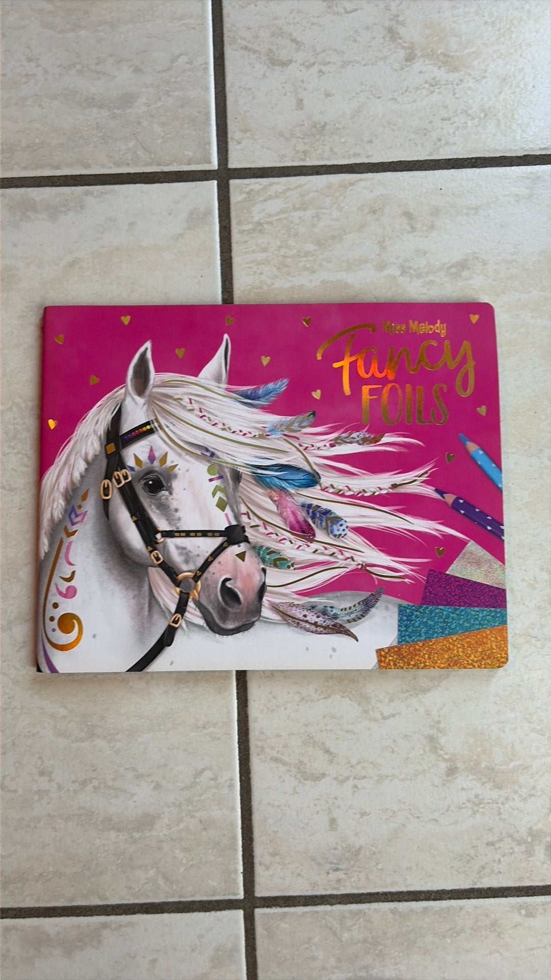Miss melody ~ fancy foils, Verzenden, Nieuw, Papier, Schets- of Tekenboek