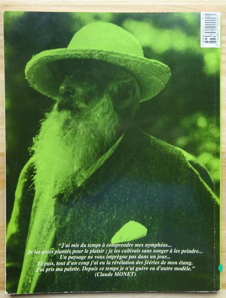 Claude Monet, une visite à Giverny, 1994, Enlèvement ou Envoi, Utilisé, Peinture et dessin